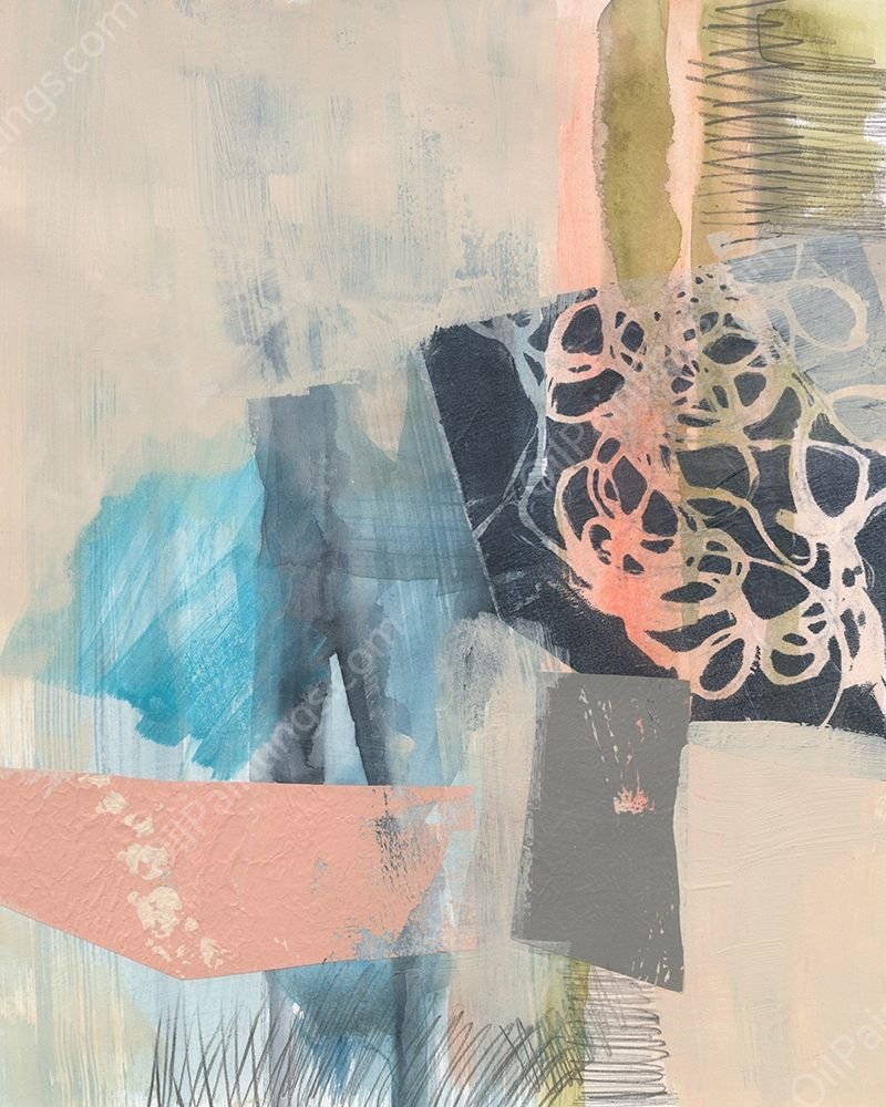 Reductive I by Jennifer Goldberger - Hand-Painted Oil Painting Reproduction