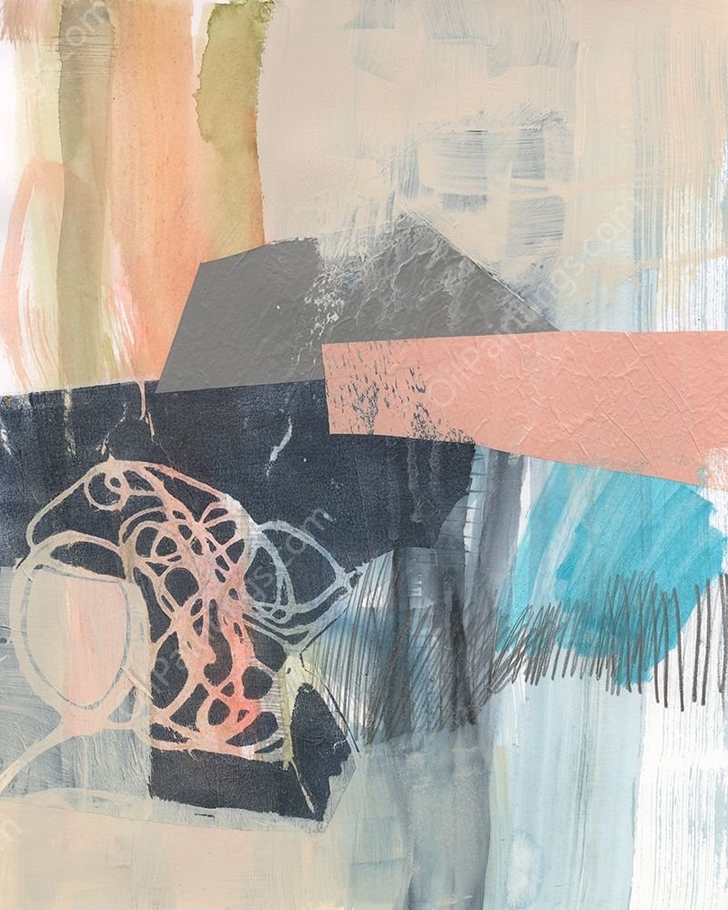 Reductive II by Jennifer Goldberger - Hand-Painted Oil Painting Reproduction