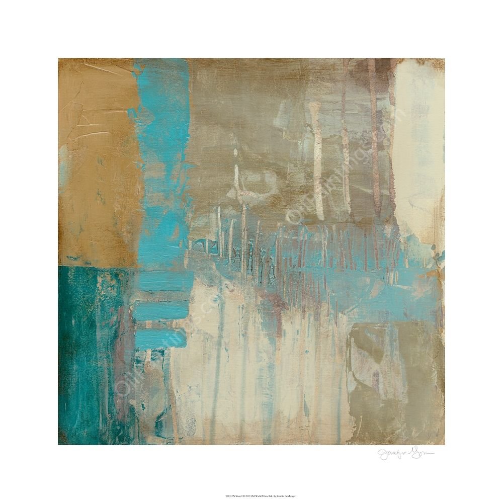 Shore I by Jennifer Goldberger - Hand-Painted Oil Painting Reproduction