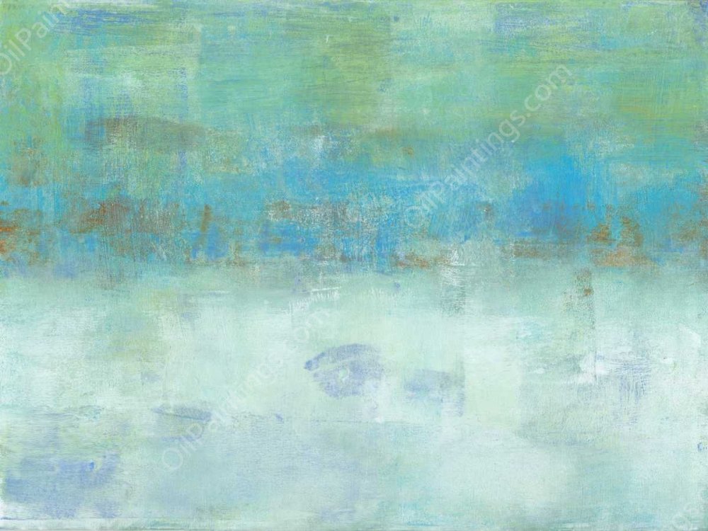 Soft Heather II by Jennifer Goldberger - Hand-Painted Oil Painting Reproduction