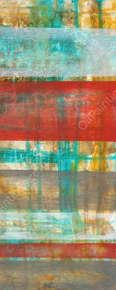 Suspended Kinesis II by Jennifer Goldberger - Hand-Painted Oil Painting Reproduction