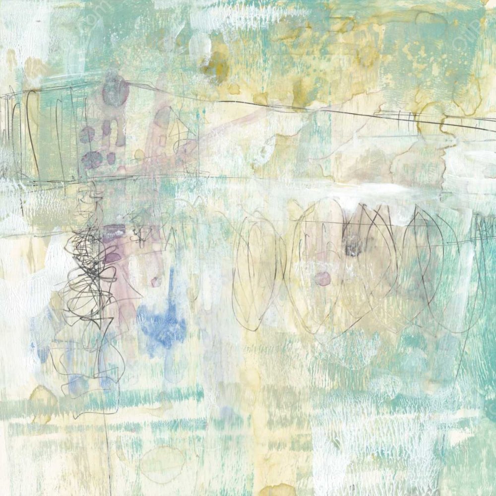 Washed Pastel I by Jennifer Goldberger - Hand-Painted Oil Painting Reproduction