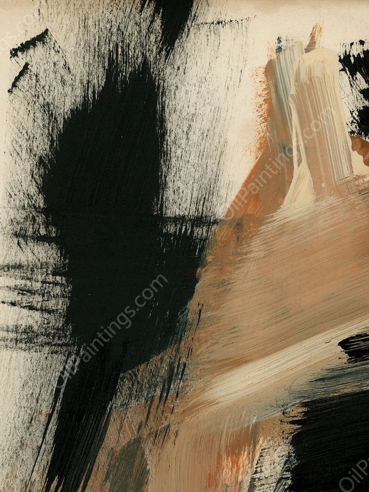 Baked Paintstrokes I by Jennifer Paxton Parker - Hand-Painted Oil Painting Reproduction