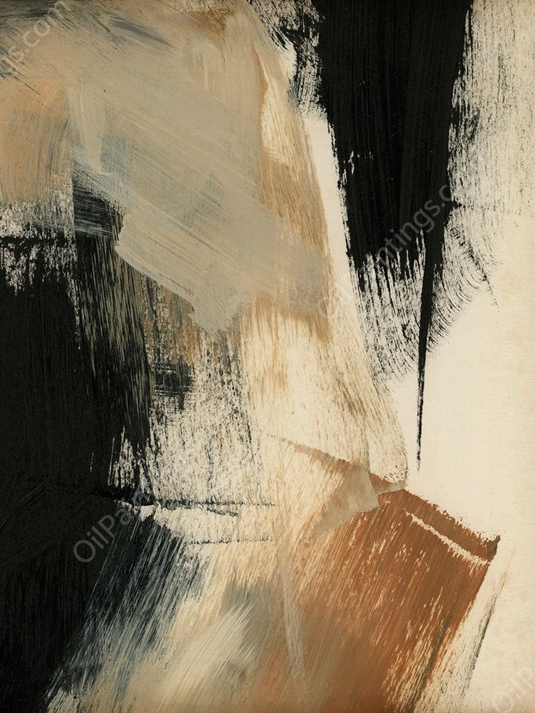 Baked Paintstrokes V by Jennifer Paxton Parker - Hand-Painted Oil Painting Reproduction