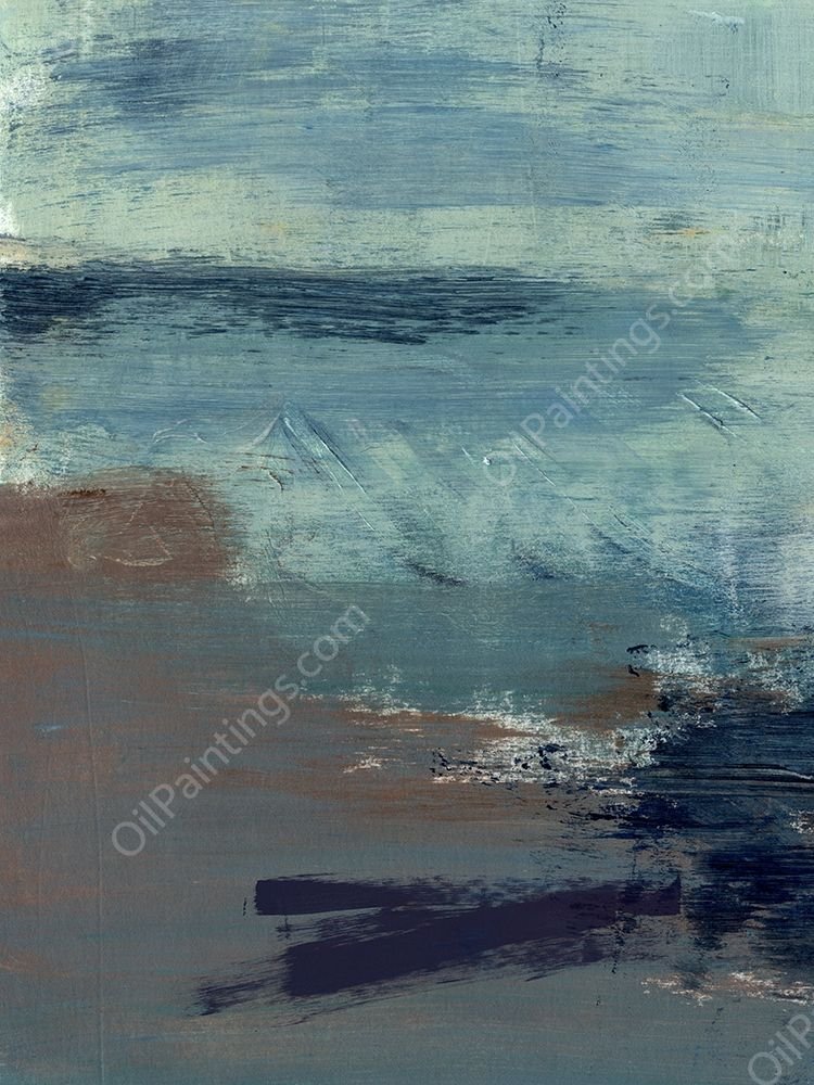 Morning Lake Mist I by Jennifer Paxton Parker - Hand-Painted Oil Painting Reproduction