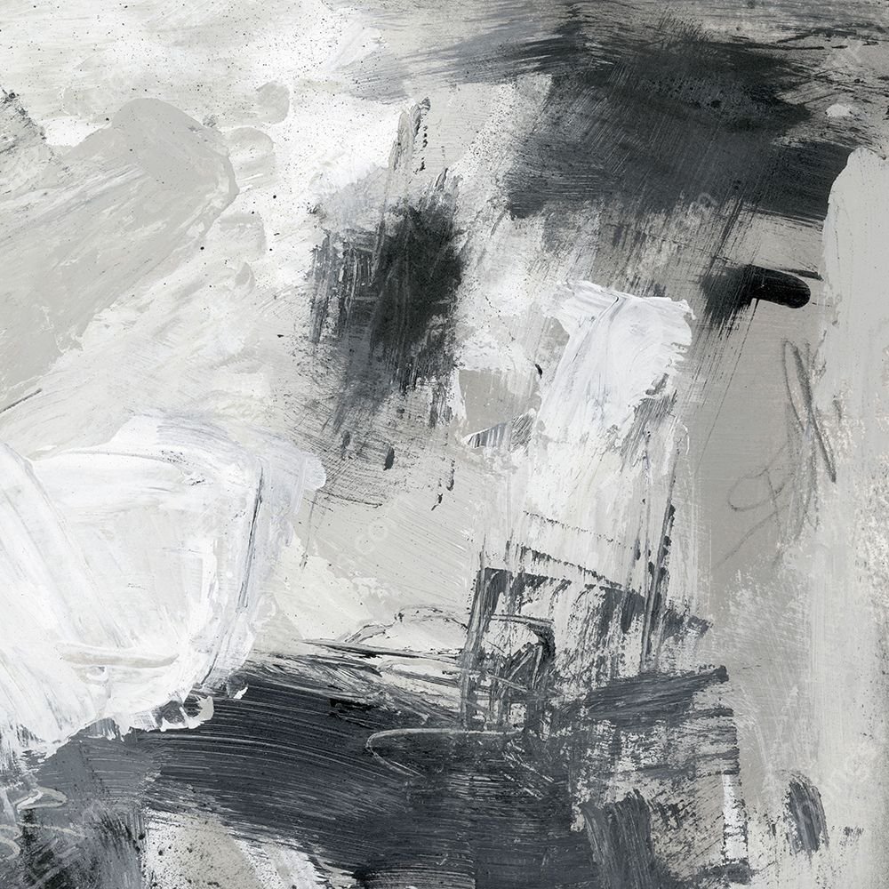 Muddled Neutrals IV by Jennifer Paxton Parker - Hand-Painted Oil Painting Reproduction