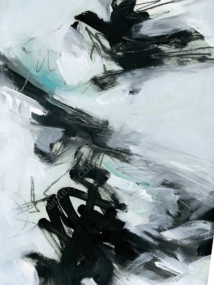 Ocean Current I by Jennifer Paxton Parker - Hand-Painted Oil Painting Reproduction