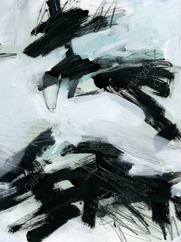 Ocean Current II by Jennifer Paxton Parker - Hand-Painted Oil Painting Reproduction