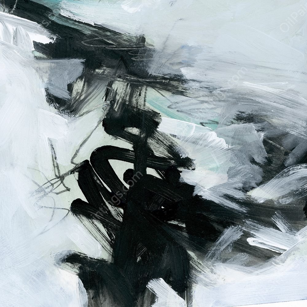 Ocean Current III by Jennifer Paxton Parker - Hand-Painted Oil Painting Reproduction