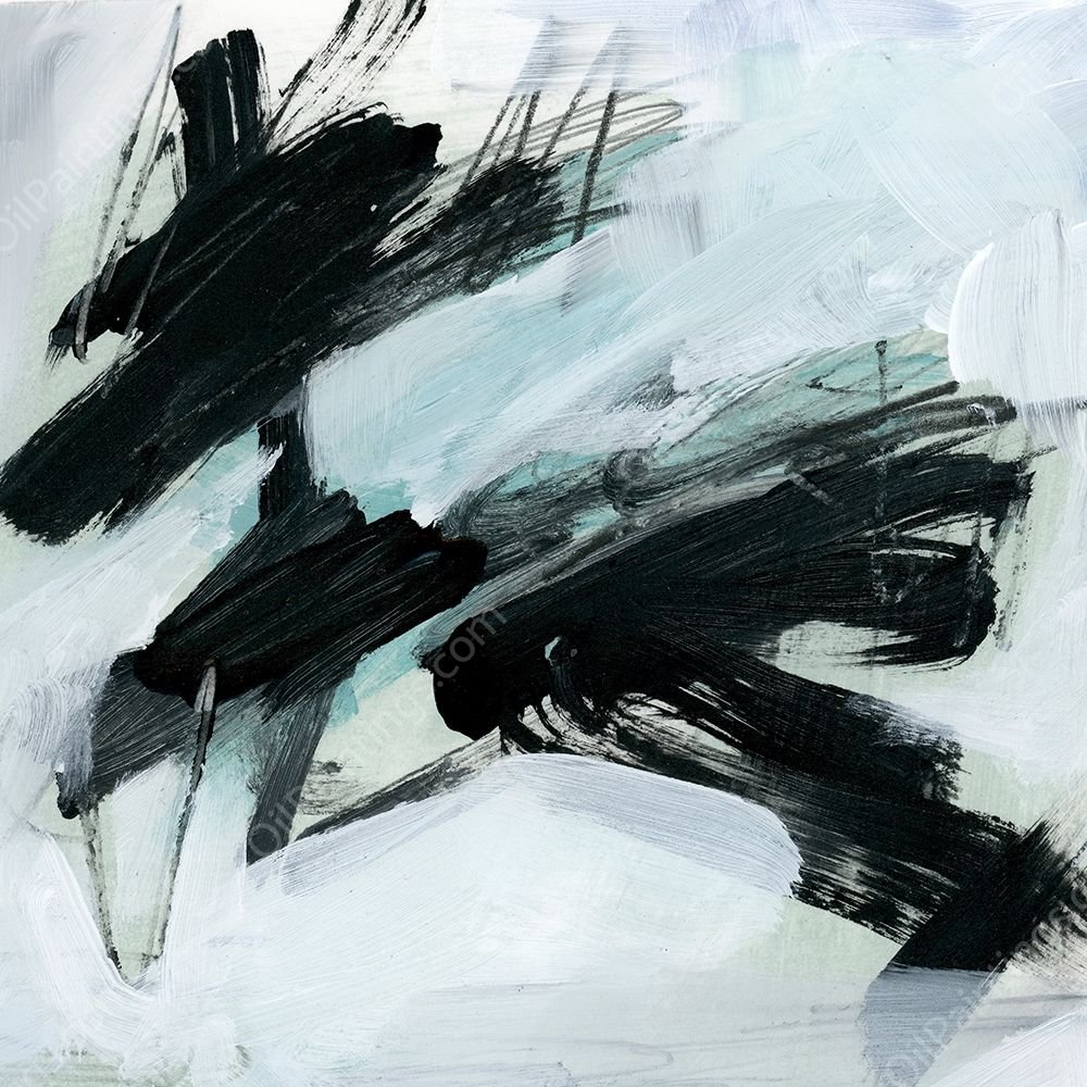 Ocean Current VI by Jennifer Paxton Parker - Hand-Painted Oil Painting Reproduction