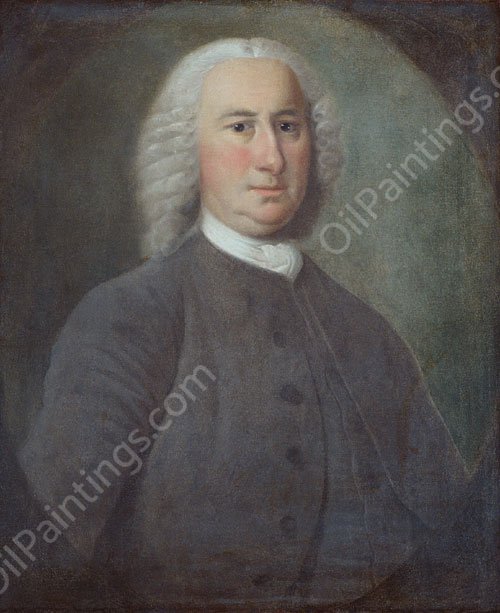 Gabriel Manigault by Jeremiah Theus - Hand-Painted Oil Painting Reproduction