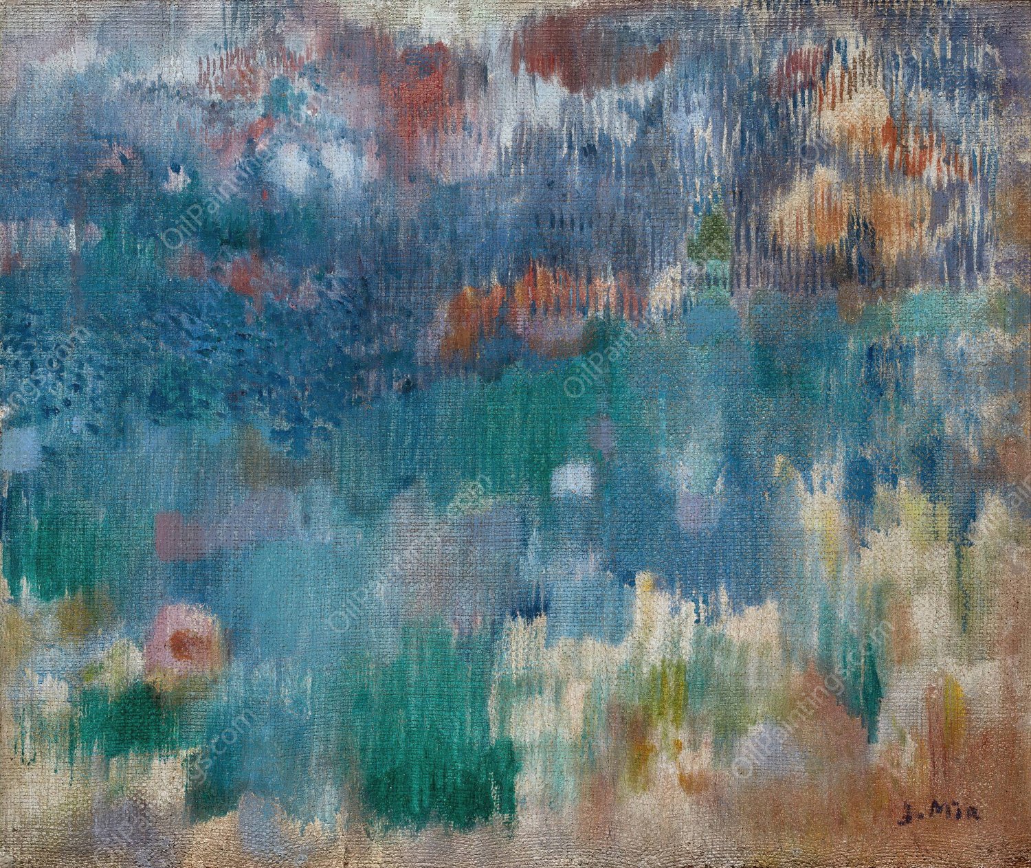 Mallorca by Joaquin Mir Trinxet - Hand-Painted Oil Painting Reproduction