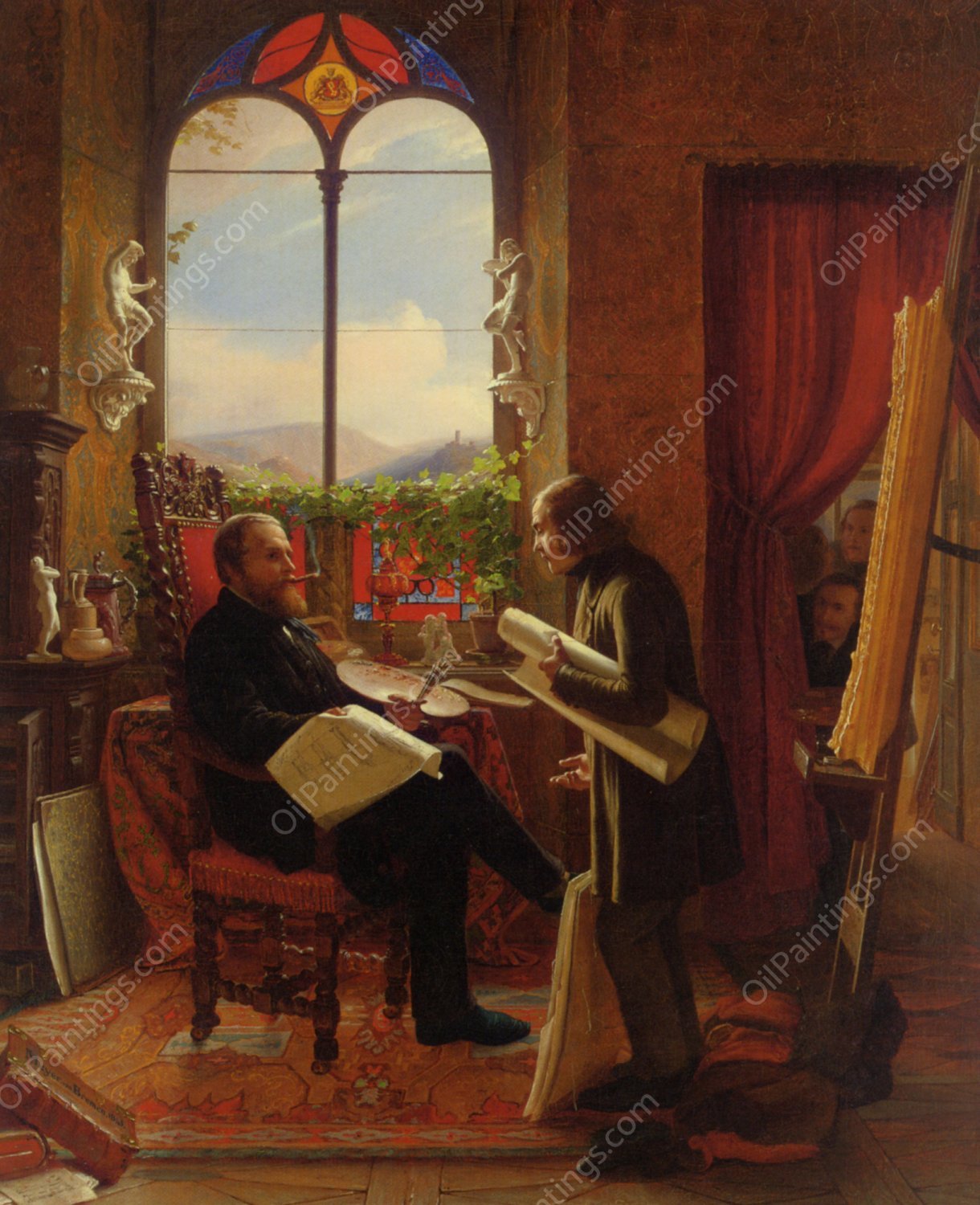 Stick to your Last by Johann Georg Meyer Von Bremen - Hand-Painted Oil Painting Reproduction