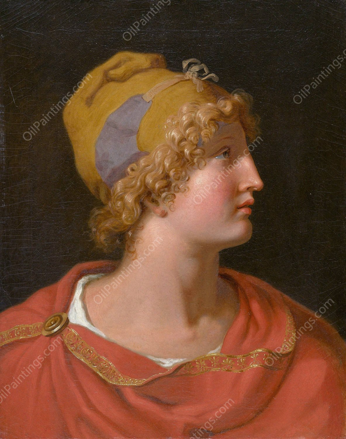 Paris  by Johann Heinrich Wilhelm Tischbein - Hand-Painted Oil Painting Reproduction