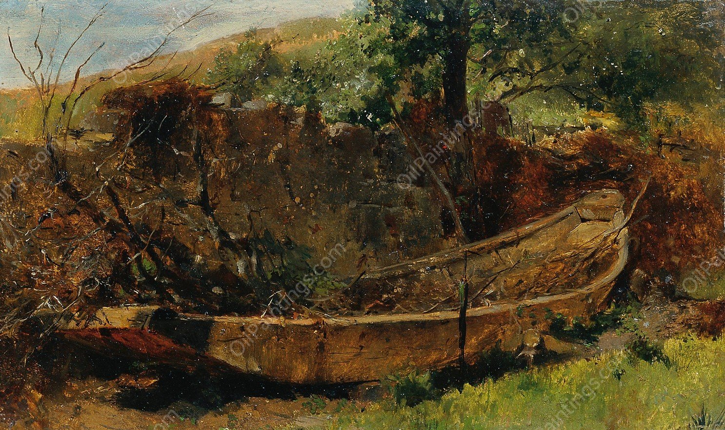 Boot by Johann Till - Hand-Painted Oil Painting Reproduction