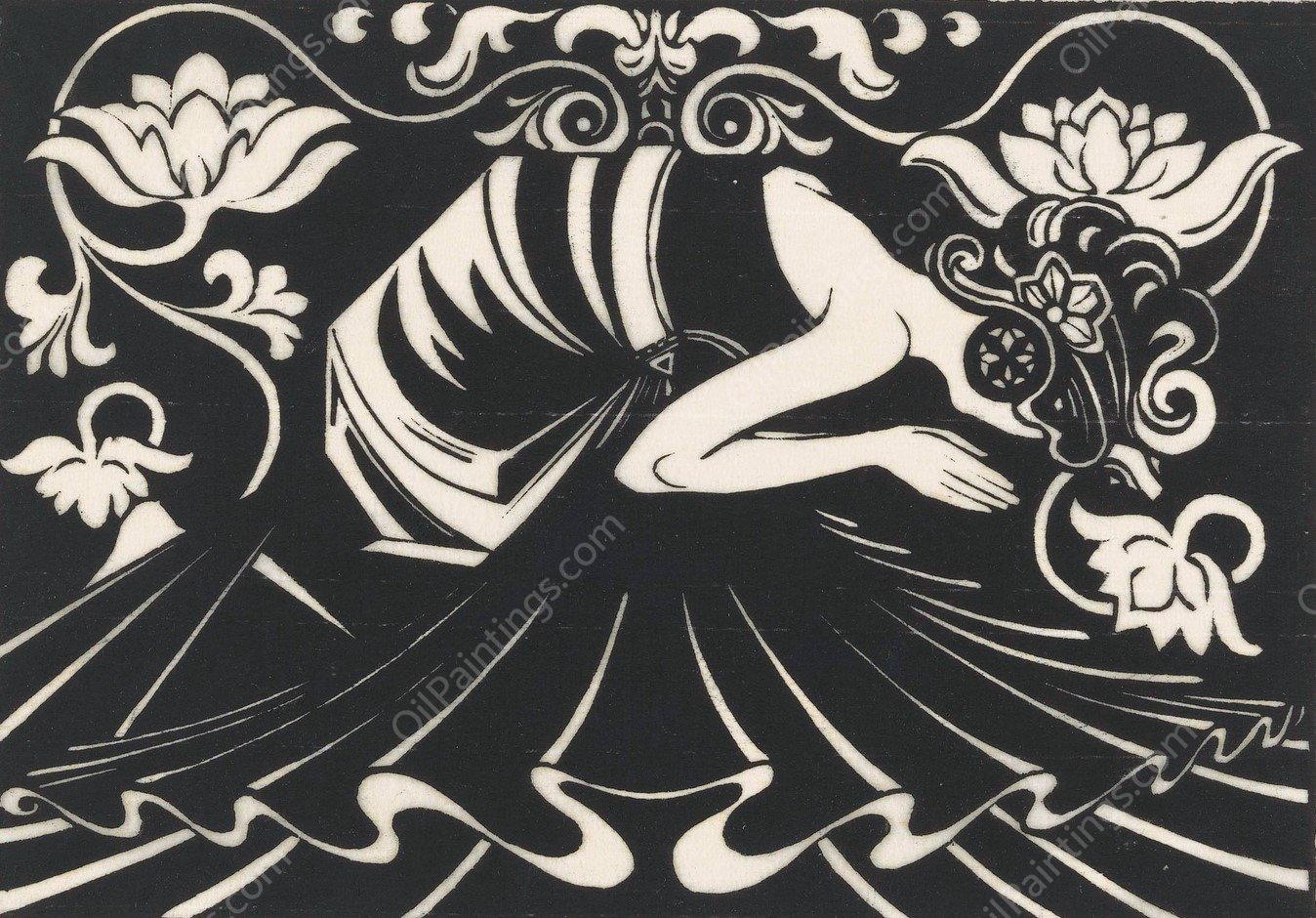 Sembah  by Johannes Frederik Engelbert Ten Klooster - Hand-Painted Oil Painting Reproduction