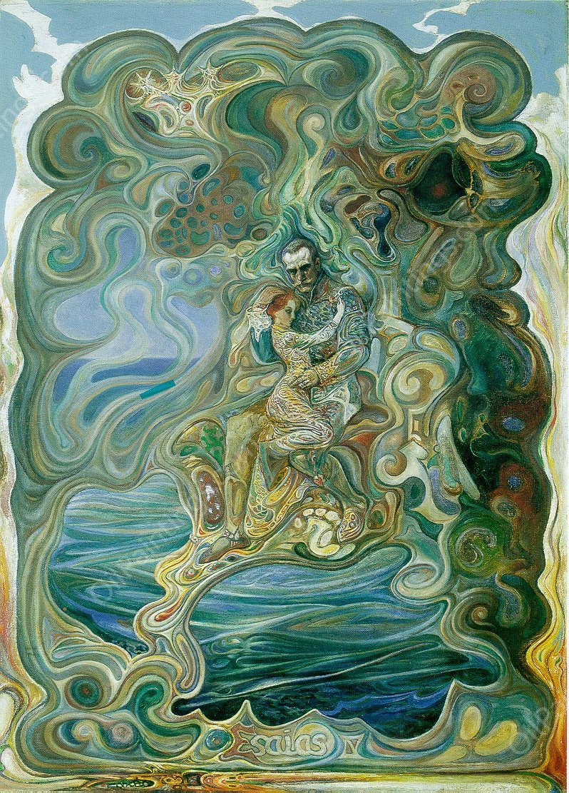 Jesaya IV by Johannes Holbek - Hand-Painted Oil Painting Reproduction