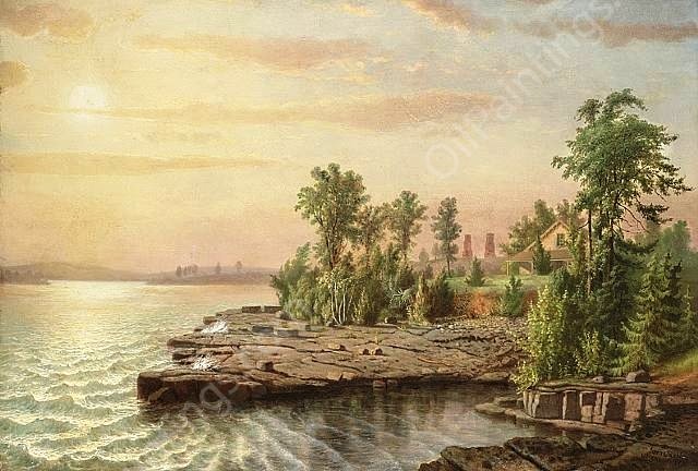 Carleton, St Lawrence by John Carlin - Hand-Painted Oil Painting Reproduction