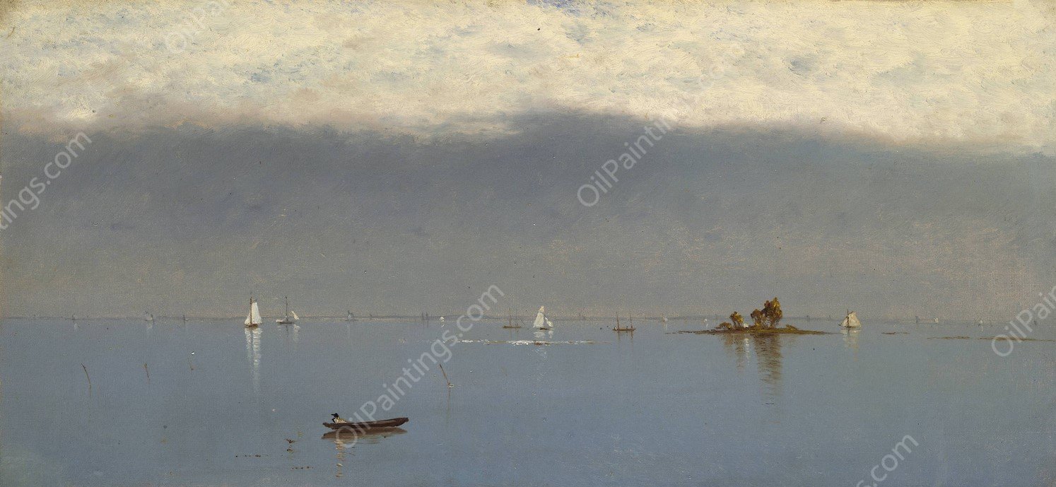 Passing off of the Storm  by John Frederick Kensett - Hand-Painted Oil Painting Reproduction