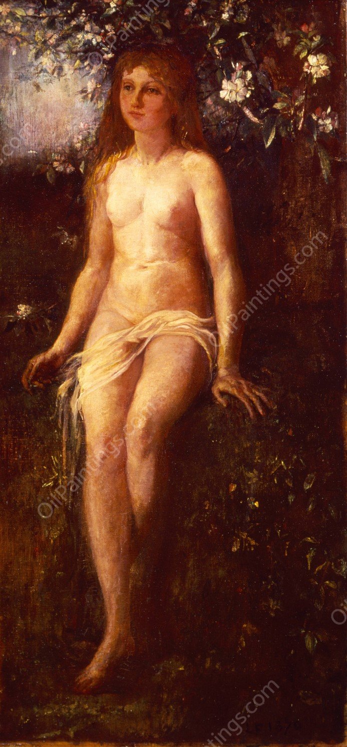 The Golden Age  by John La Farge - Hand-Painted Oil Painting Reproduction