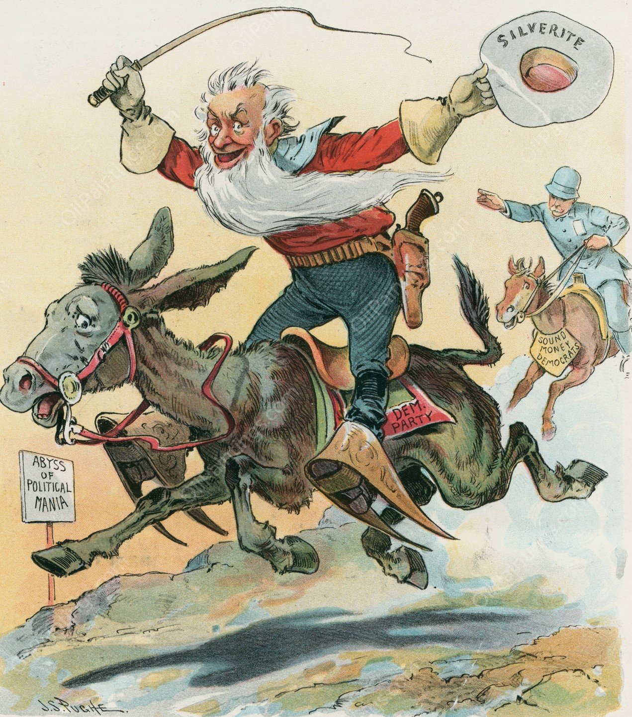 Gone crazy  by John Samuel Pughe - Hand-Painted Oil Painting Reproduction