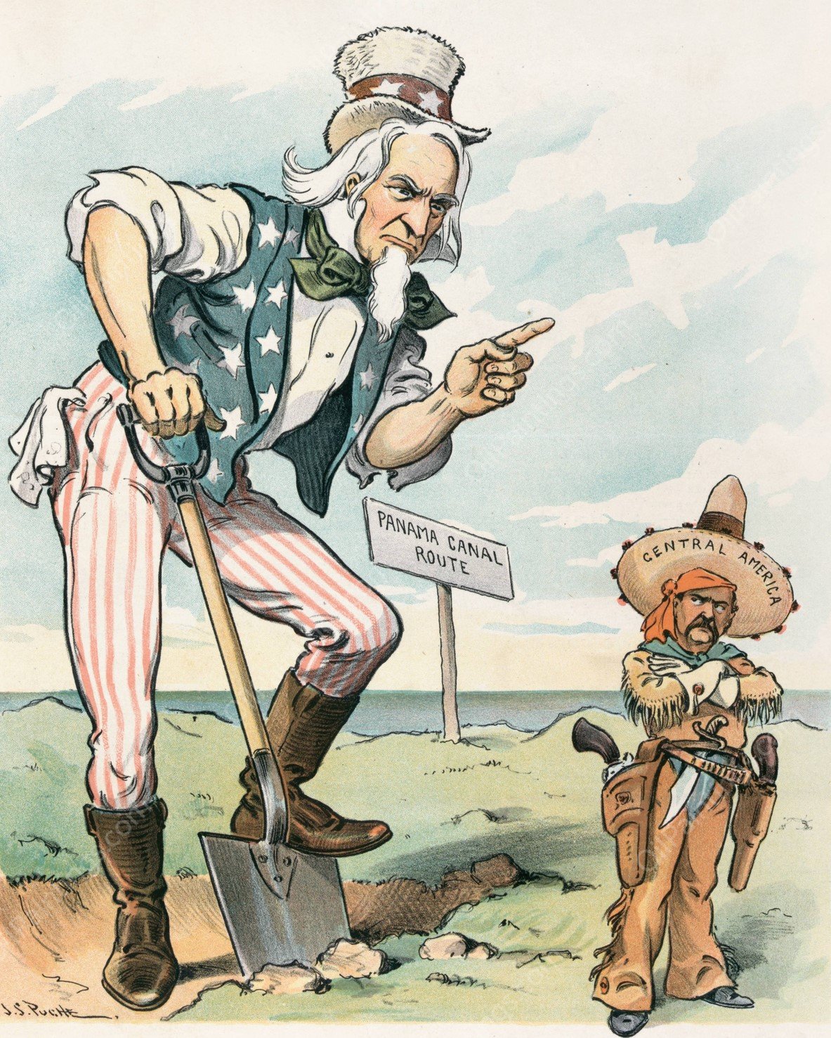 His neighborly suggestion  by John Samuel Pughe - Hand-Painted Oil Painting Reproduction