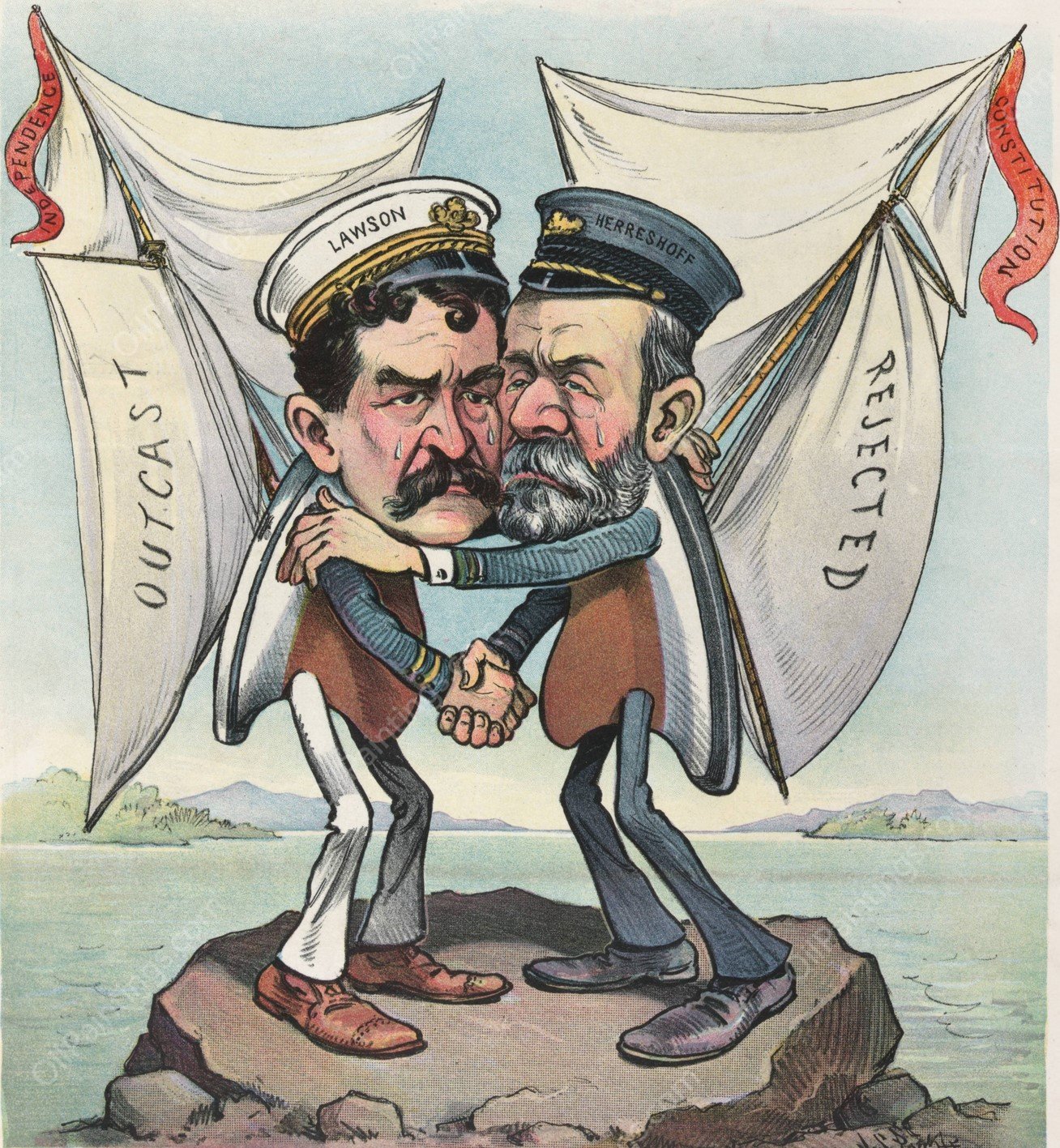 Misery loves company  by John Samuel Pughe - Hand-Painted Oil Painting Reproduction