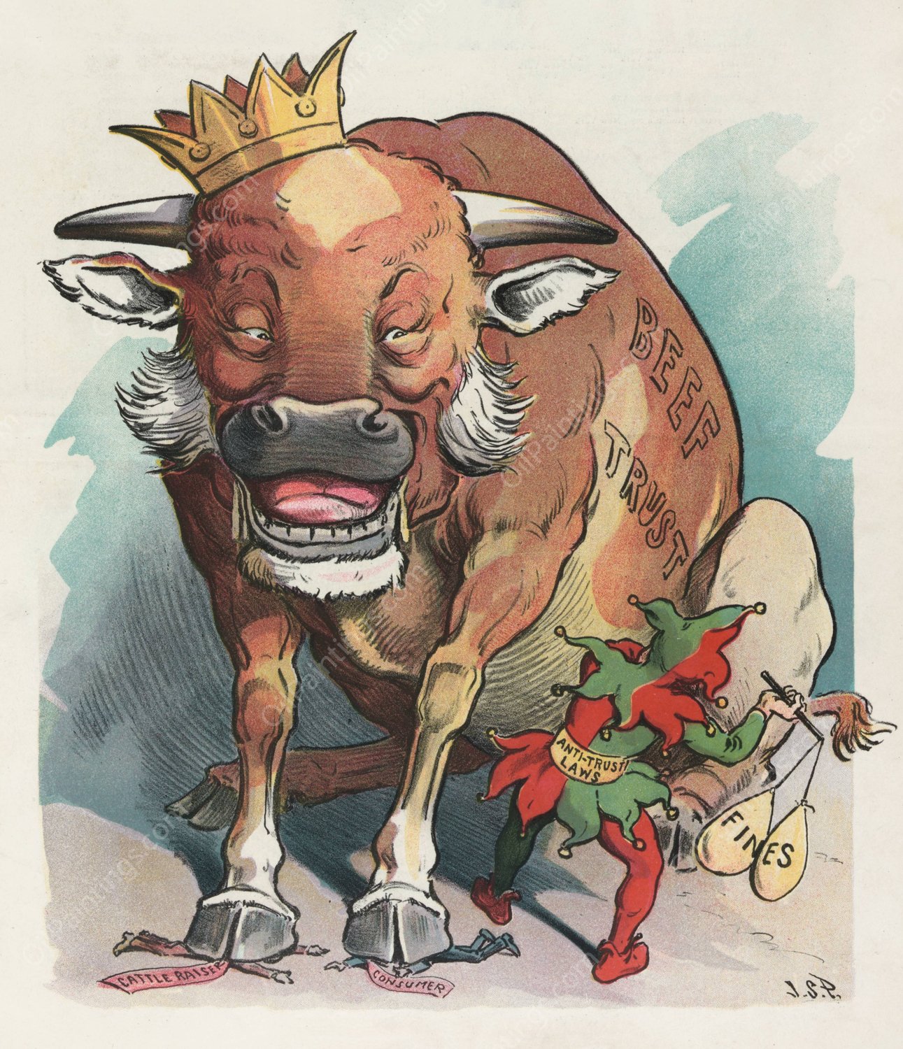 The way of the transgressor is  by John Samuel Pughe - Hand-Painted Oil Painting Reproduction