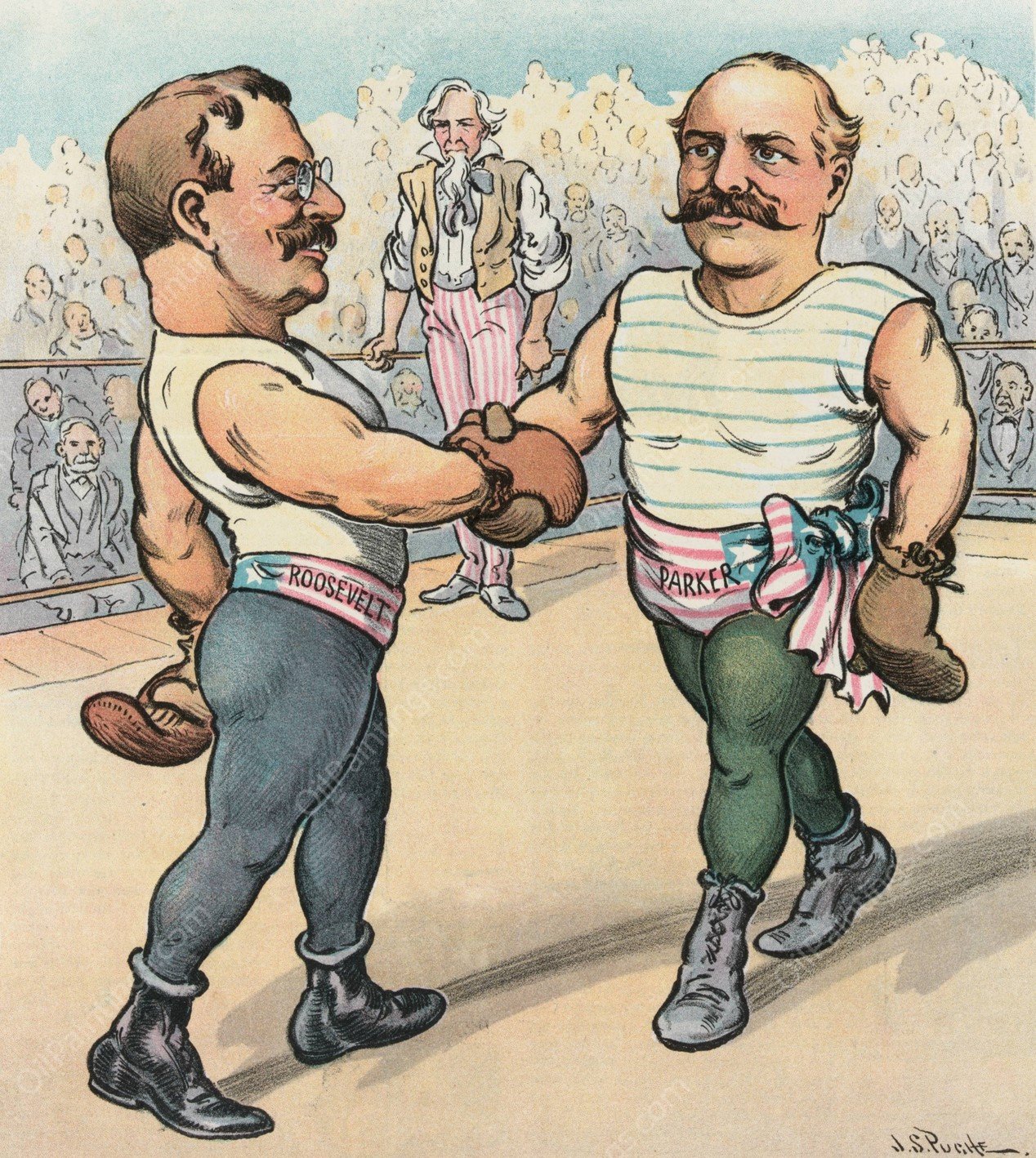 Time!  by John Samuel Pughe - Hand-Painted Oil Painting Reproduction