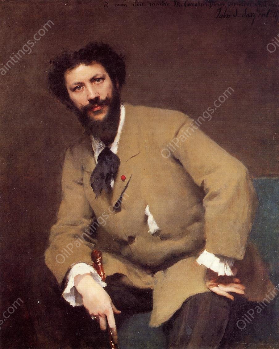 Carolus-Duran by John Singer Sargent - Hand-Painted Oil Painting Reproduction