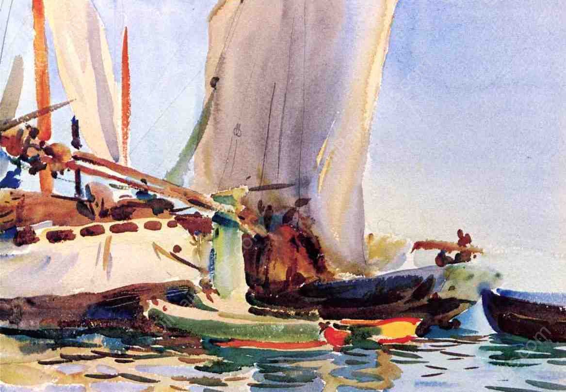 Giudecca by John Singer Sargent - Hand-Painted Oil Painting Reproduction