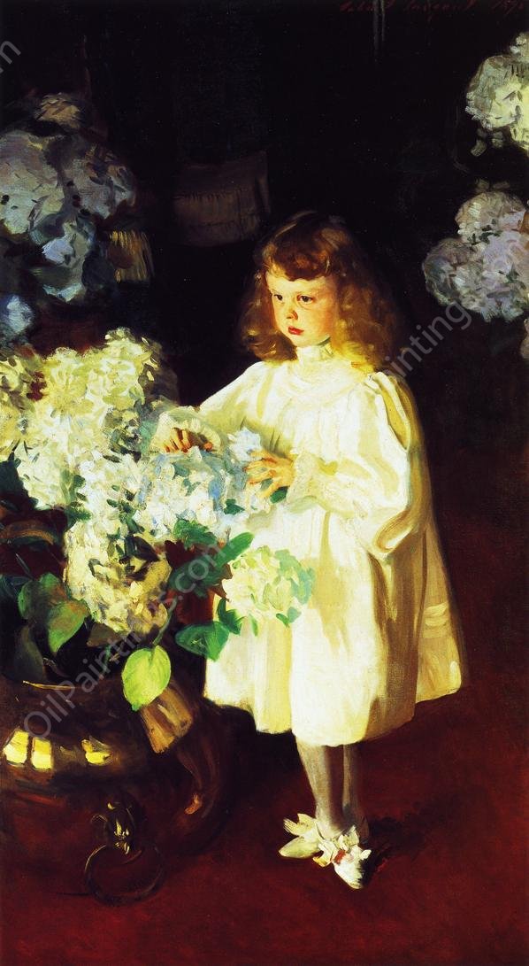 Helen Sears by John Singer Sargent - Hand-Painted Oil Painting Reproduction