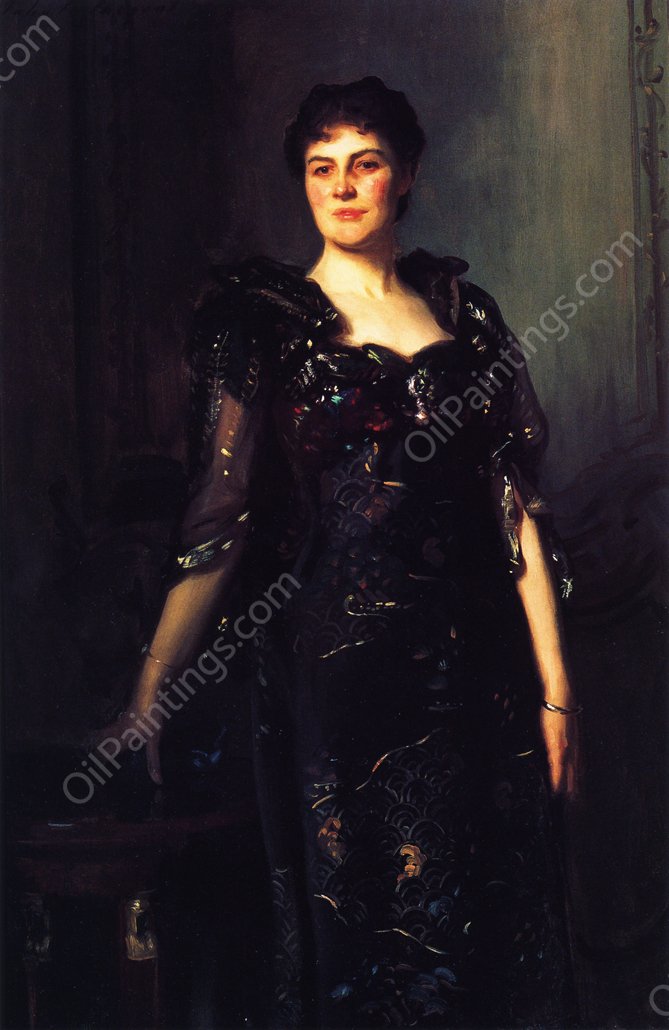 Mrs. Charles Anstruther-Thomson Agnes Dorothy Guthrie by John Singer Sargent - Hand-Painted Oil Painting Reproduction