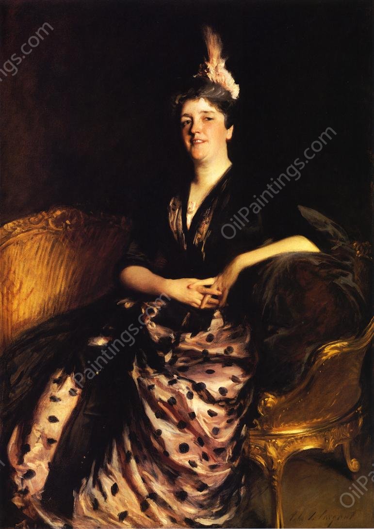 Mrs. Edward Darley Boit by John Singer Sargent - Hand-Painted Oil Painting Reproduction