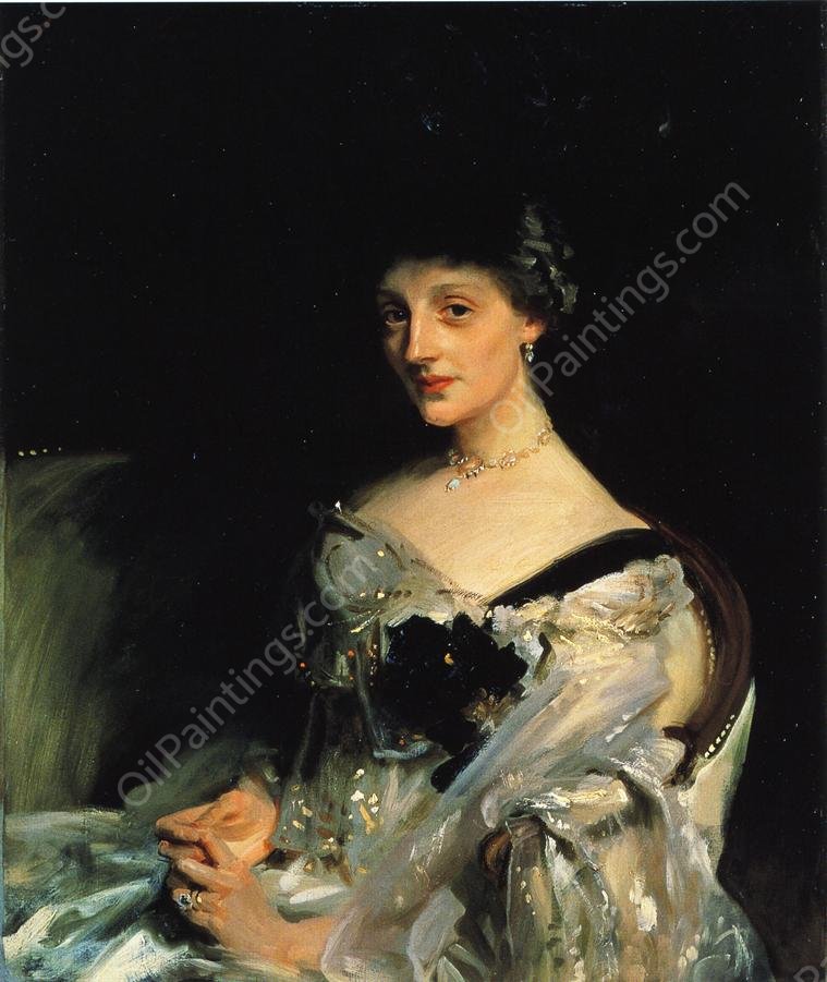 Mrs. Philip Leslie Agnew by John Singer Sargent - Hand-Painted Oil Painting Reproduction