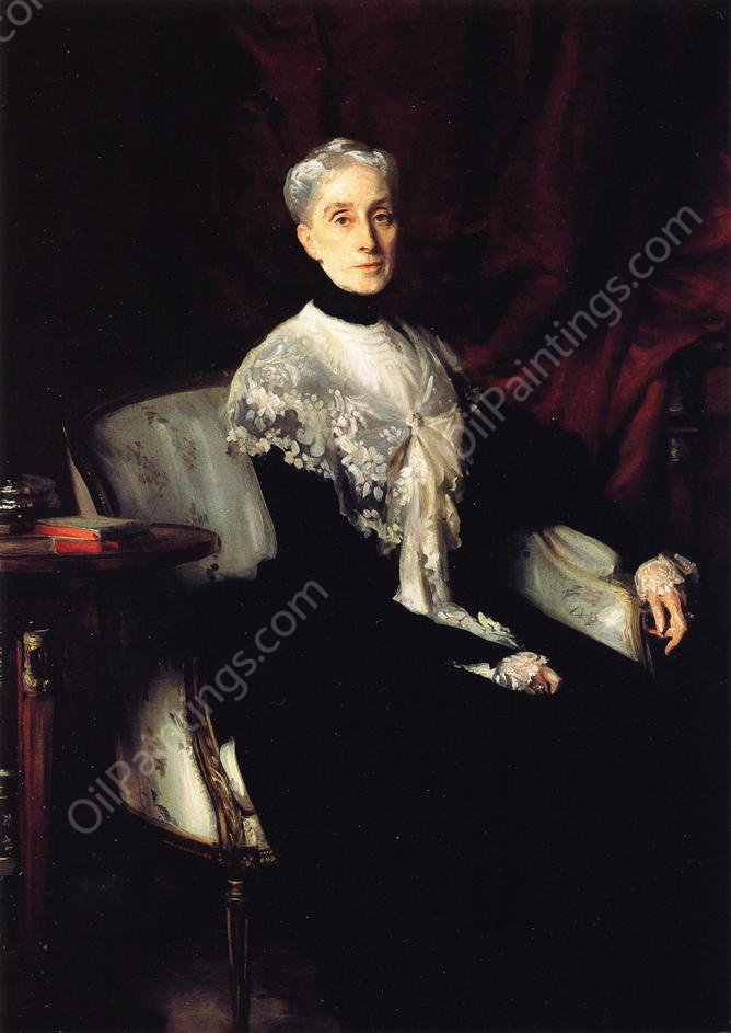 Mrs. William Crowninshield Endicott by John Singer Sargent - Hand-Painted Oil Painting Reproduction