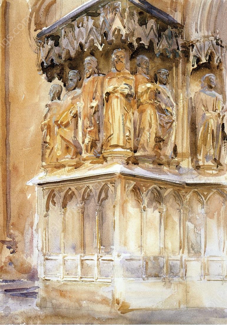 Tarragona by John Singer Sargent - Hand-Painted Oil Painting Reproduction