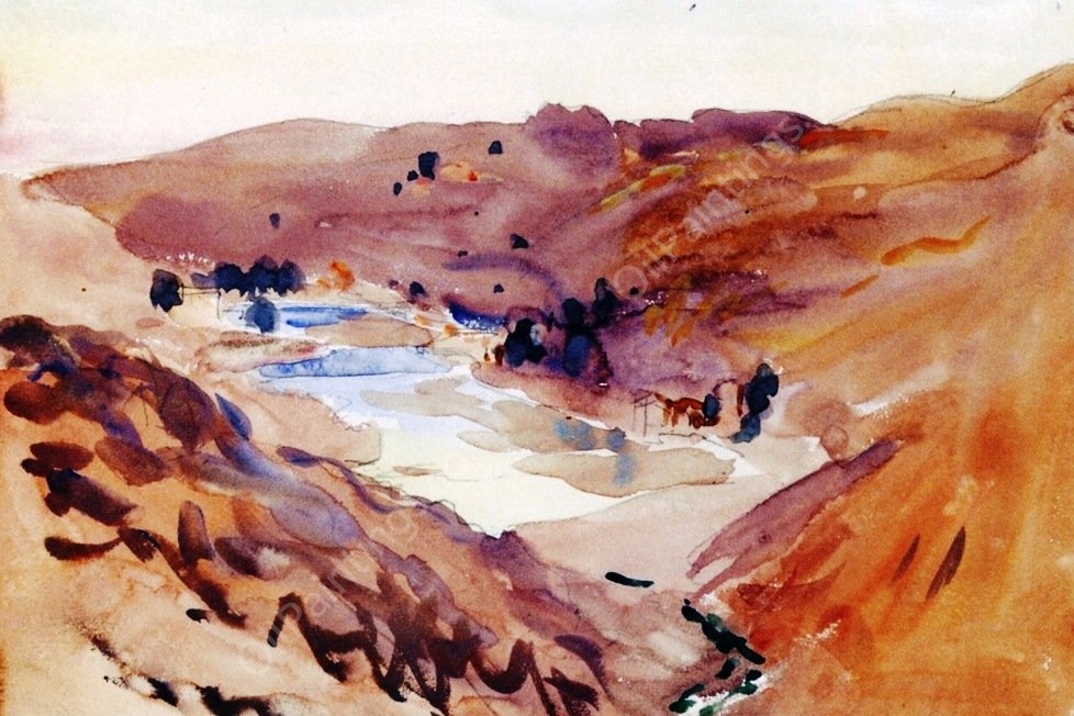 Toledo by John Singer Sargent - Hand-Painted Oil Painting Reproduction