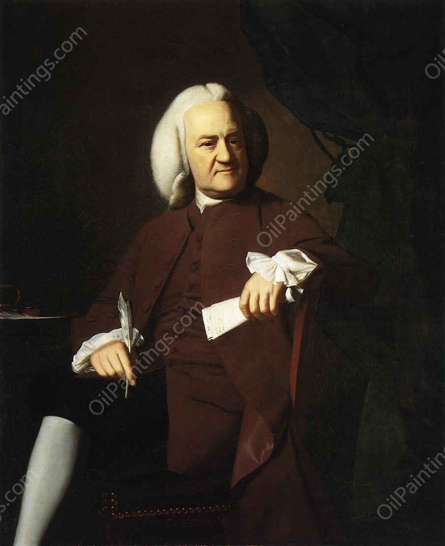 Ezekiel Goldthwait by John Singleton Copley - Hand-Painted Oil Painting Reproduction