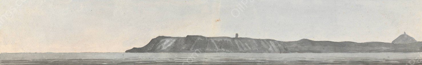 Folkstone Head by John Thomas Serres - Hand-Painted Oil Painting Reproduction