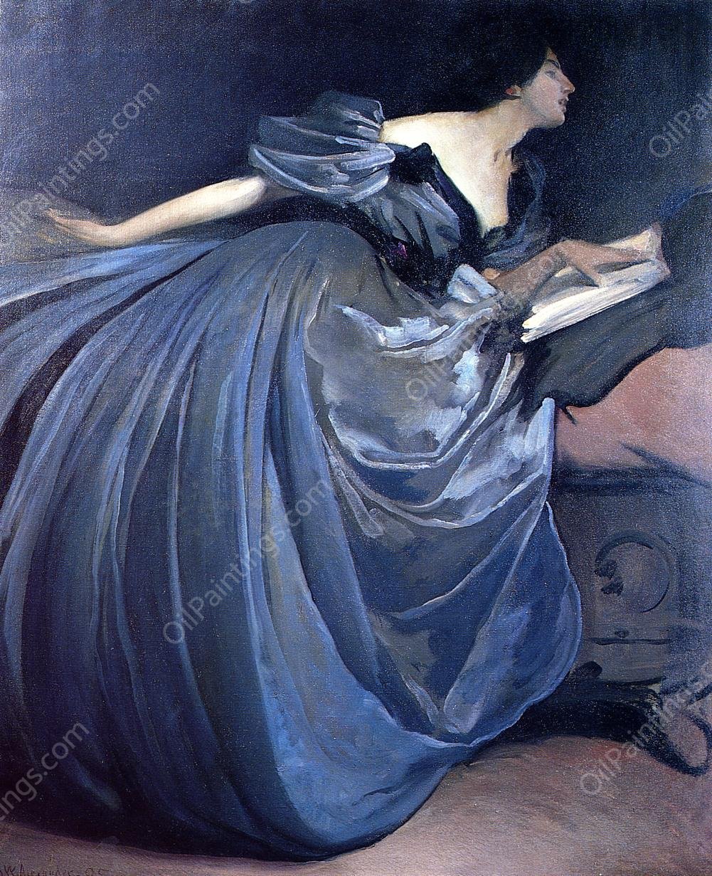 Althea by John White Alexander - Hand-Painted Oil Painting Reproduction