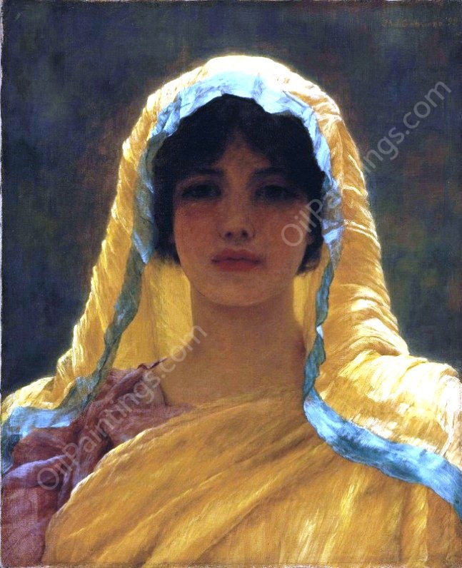 Atalanta by John William Godward - Hand-Painted Oil Painting Reproduction