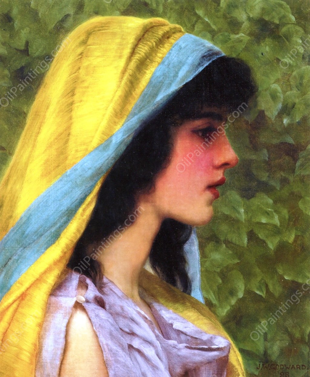 Melissa by John William Godward - Hand-Painted Oil Painting Reproduction