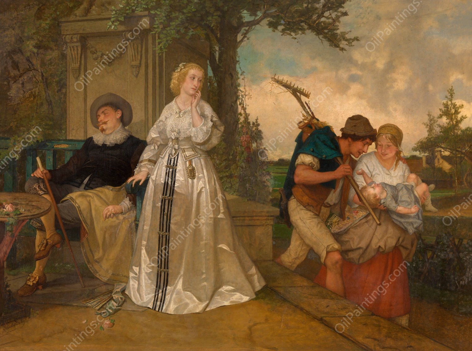 Opposites  by Joseph Lies - Hand-Painted Oil Painting Reproduction