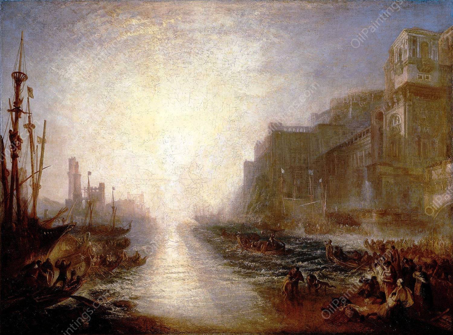 Regulus by Joseph Mallord William Turner - Hand-Painted Oil Painting Reproduction