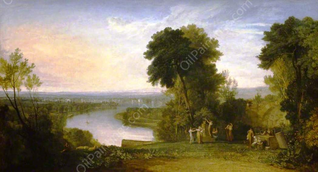 Thomson's Aeolian Harp by Joseph Mallord William Turner - Hand-Painted Oil Painting Reproduction