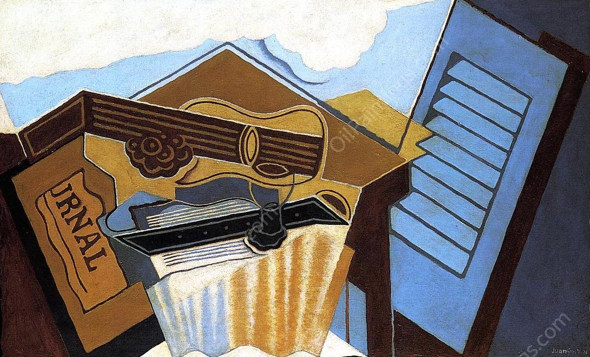 The Cloud by Juan Gris - Hand-Painted Oil Painting Reproduction
