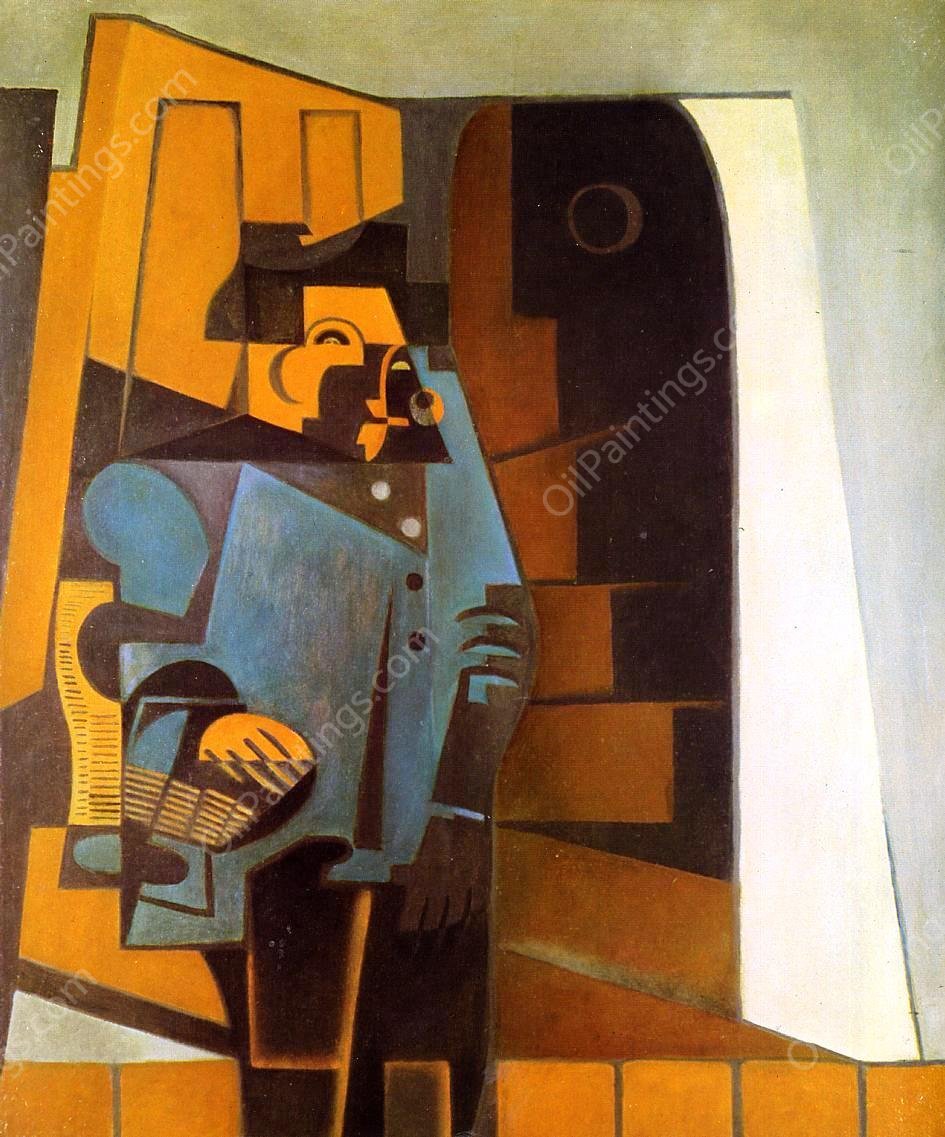 The Miller by Juan Gris - Hand-Painted Oil Painting Reproduction
