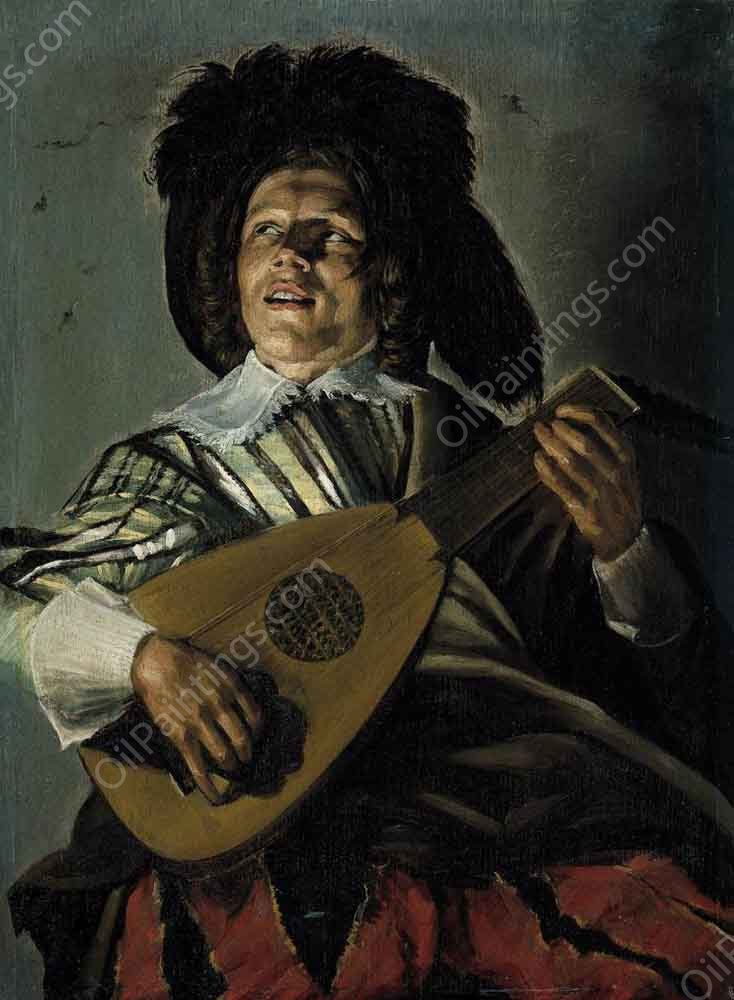 Serenade by Judith Leyster - Hand-Painted Oil Painting Reproduction