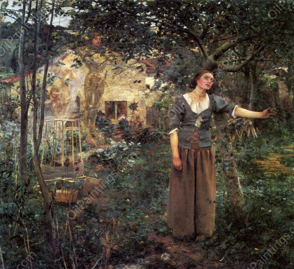 Joan of Arc by Jules Bastien-Lepage - Hand-Painted Oil Painting Reproduction